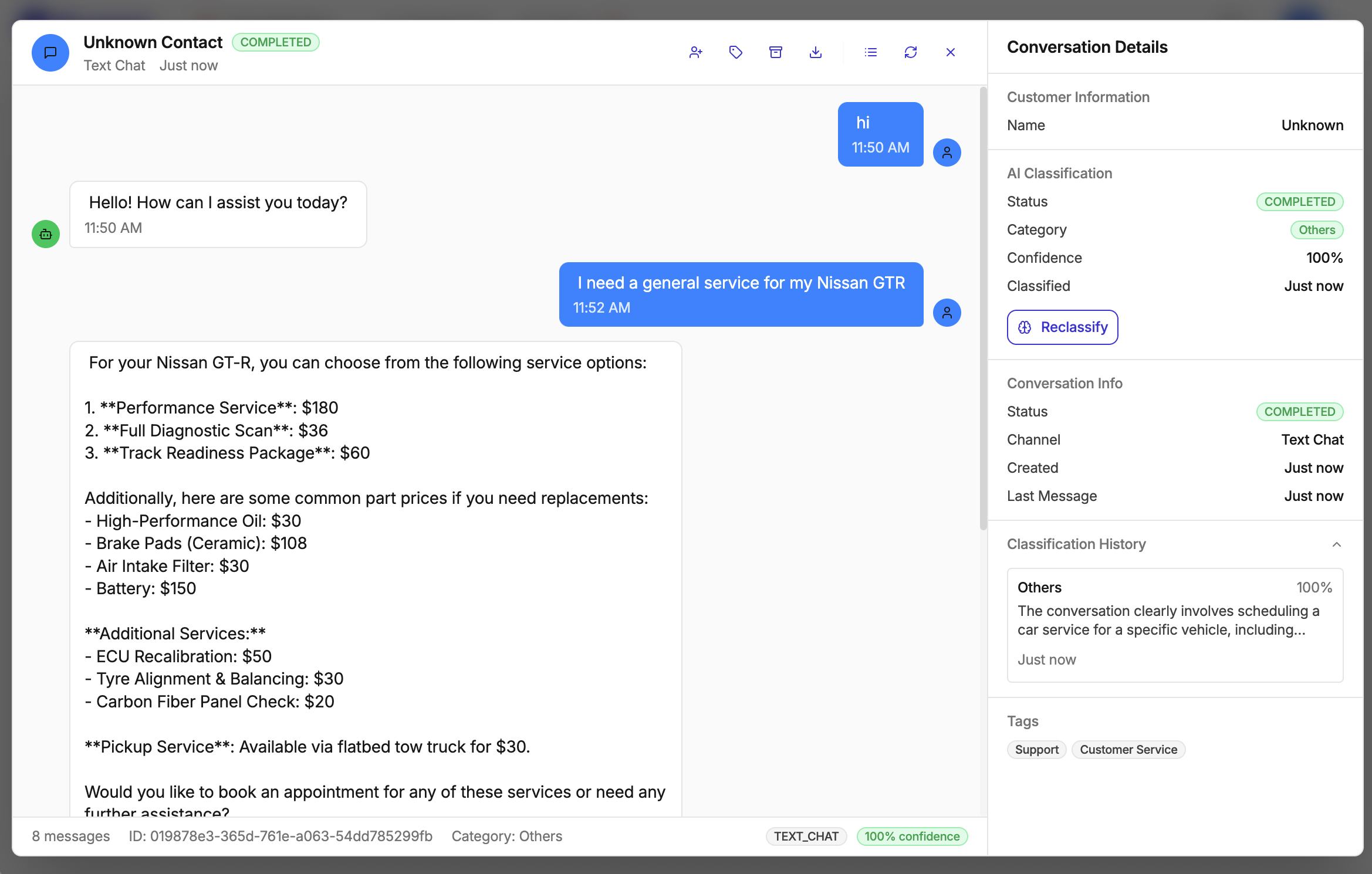Conversation Management